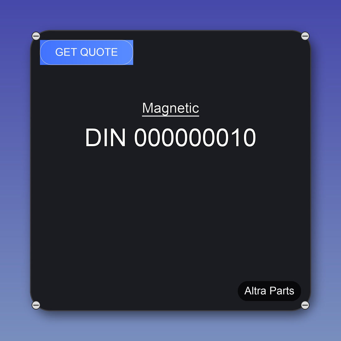 Magnetic DIN 000000010 industrial spare part – fast international delivery & worldwide shipping
