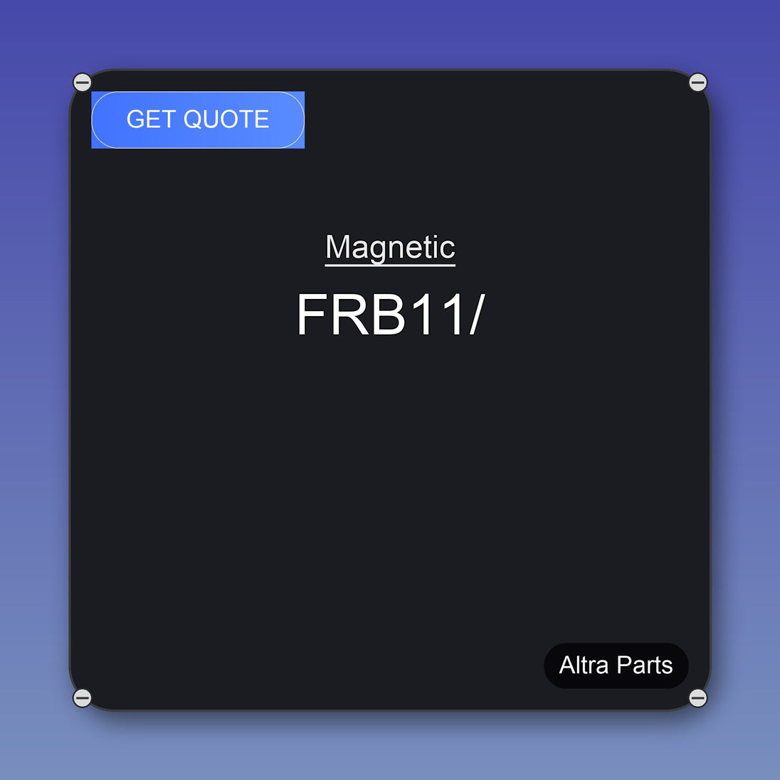 Magnetic FRB11/ industrial spare part – fast international delivery & worldwide shipping