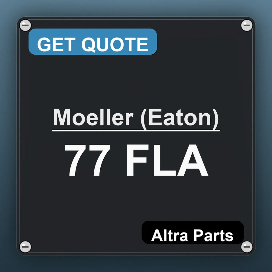 Moeller (Eaton) 77 FLA industrial nameplate style image – Altra Parts. GET QUOTE.