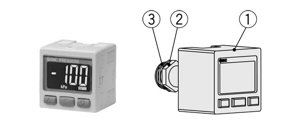 SMC P601010-13-2 Pressure switch