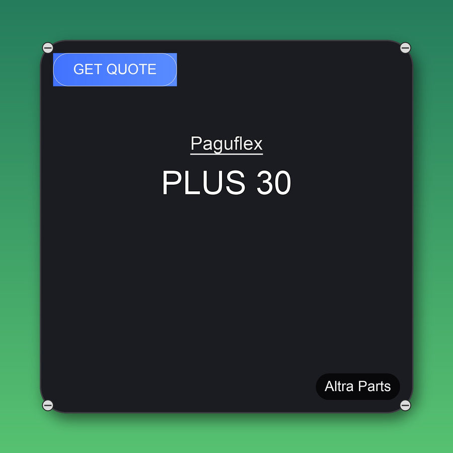 Paguflex PLUS 30 industrial spare part – fast international delivery & worldwide shipping