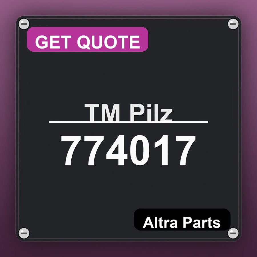 Pilz 774017 industrial nameplate style image – Altra Parts. GET QUOTE.