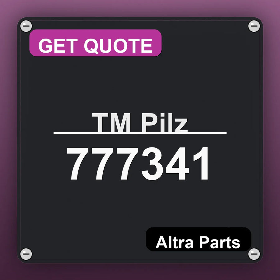 Pilz 777341 industrial nameplate style image – Altra Parts. GET QUOTE.