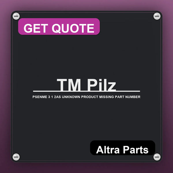 ТМ Pilz PSENME 3 1 2AS UNKNOWN PRODUCT MISSING PART NUMBER | Altra Parts