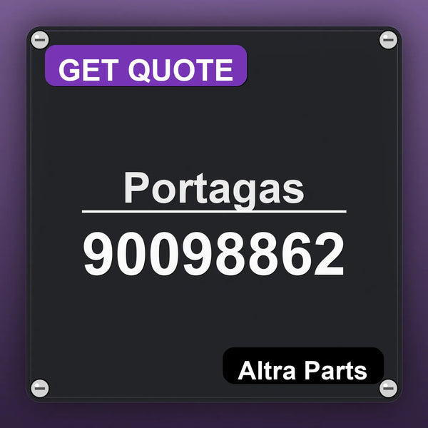 Portagas 90098862 industrial nameplate style image – Altra Parts. GET QUOTE.