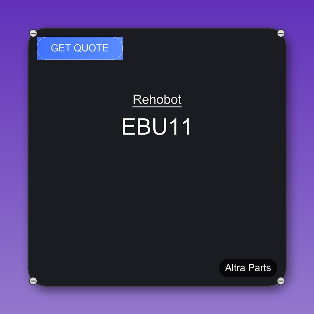 Rehobot EBU11 industrial spare part – fast international delivery & worldwide shipping