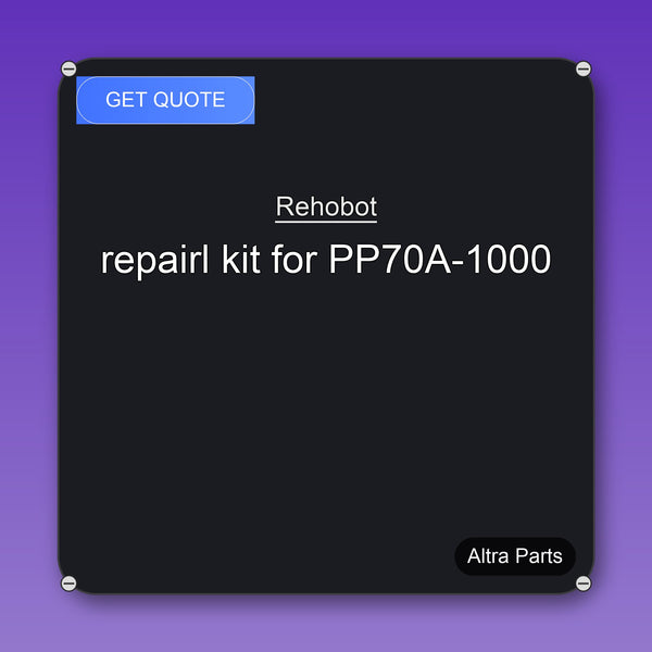 Rehobot repairl kit for PP70A-1000 industrial spare part – fast international delivery & worldwide shipping