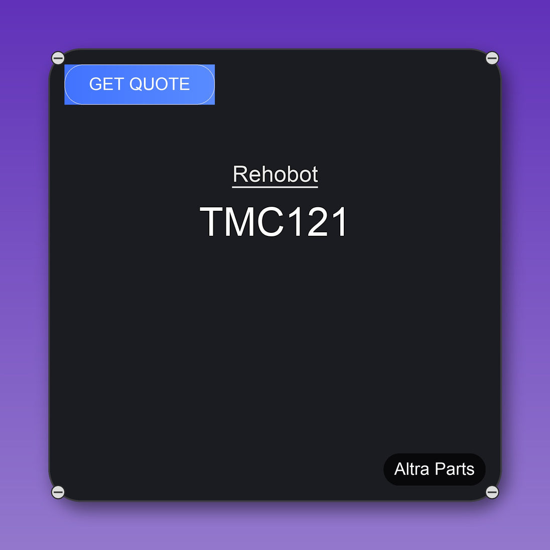 Rehobot TMC121 industrial spare part – fast international delivery & worldwide shipping