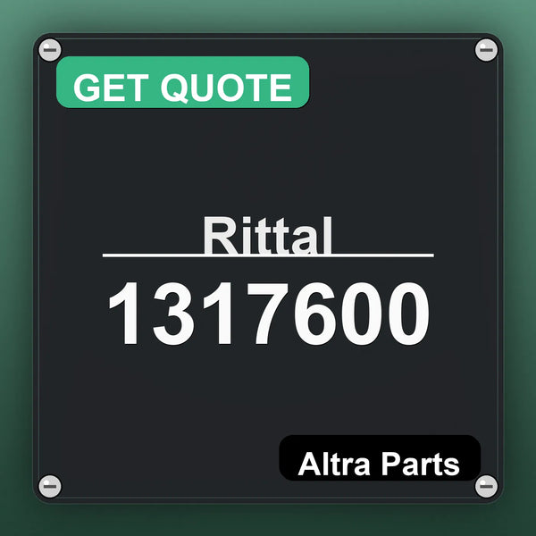 Rittal 1317600 industrial nameplate style image – Altra Parts. GET QUOTE.