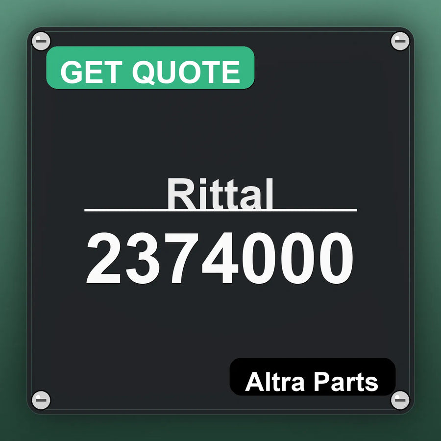 Rittal 2374000 industrial nameplate style image – Altra Parts. GET QUOTE.