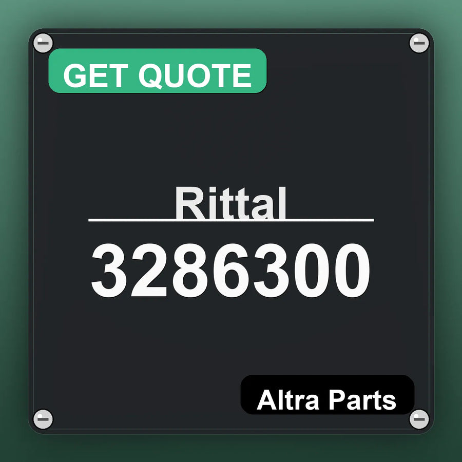 Rittal 3286300 industrial nameplate style image – Altra Parts. GET QUOTE.