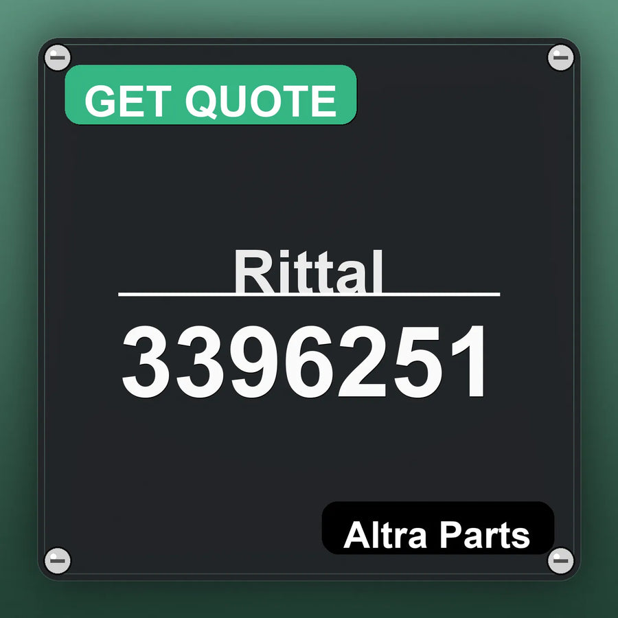 Rittal 3396251 industrial nameplate style image – Altra Parts. GET QUOTE.