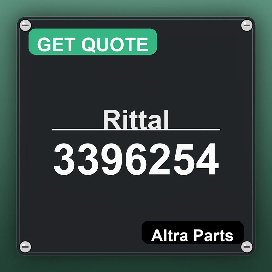Rittal 3396254 industrial nameplate style image – Altra Parts. GET QUOTE.