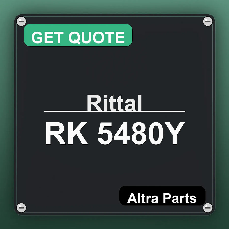 Rittal RK 5480Y industrial nameplate style image – Altra Parts. GET QUOTE.