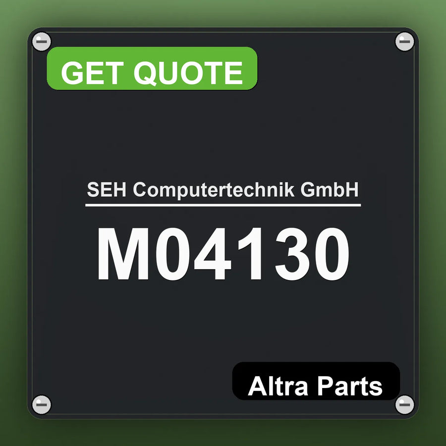 SEH Computertechnik GmbH M04130 industrial nameplate style image – Altra Parts. GET QUOTE.