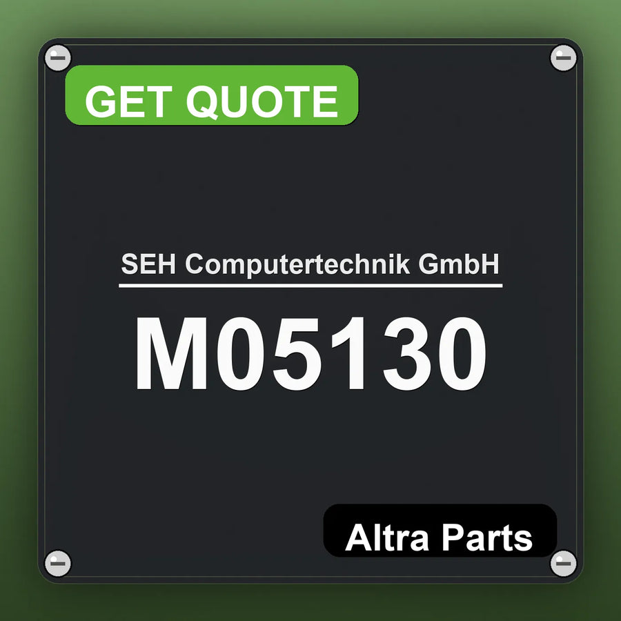 SEH Computertechnik GmbH M05130 industrial nameplate style image – Altra Parts. GET QUOTE.