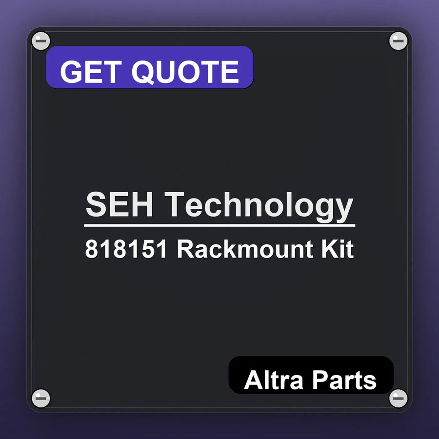 SEH Technology 818151 Rackmount Kit industrial nameplate style image – Altra Parts. GET QUOTE.