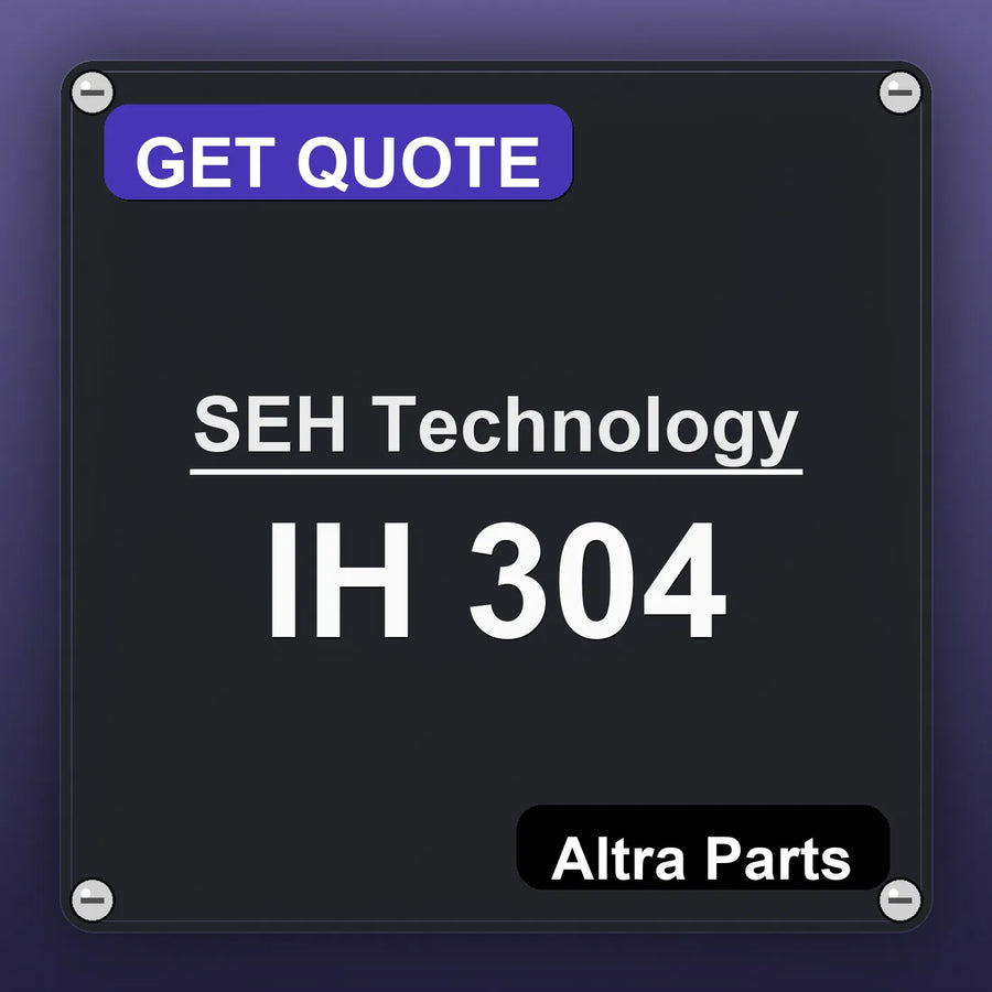 SEH Technology IH 304 industrial nameplate style image – Altra Parts. GET QUOTE.