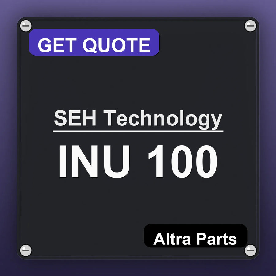 SEH Technology INU 100 industrial nameplate style image – Altra Parts. GET QUOTE.