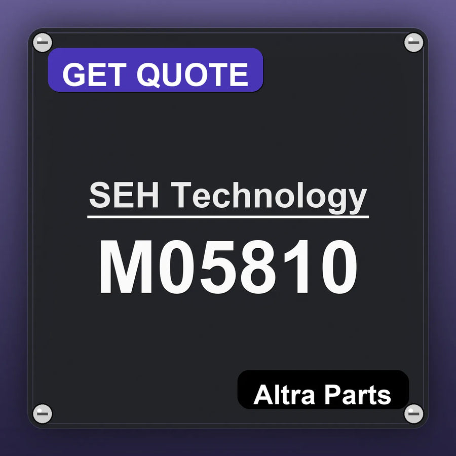 SEH Technology M05810 industrial nameplate style image – Altra Parts. GET QUOTE.