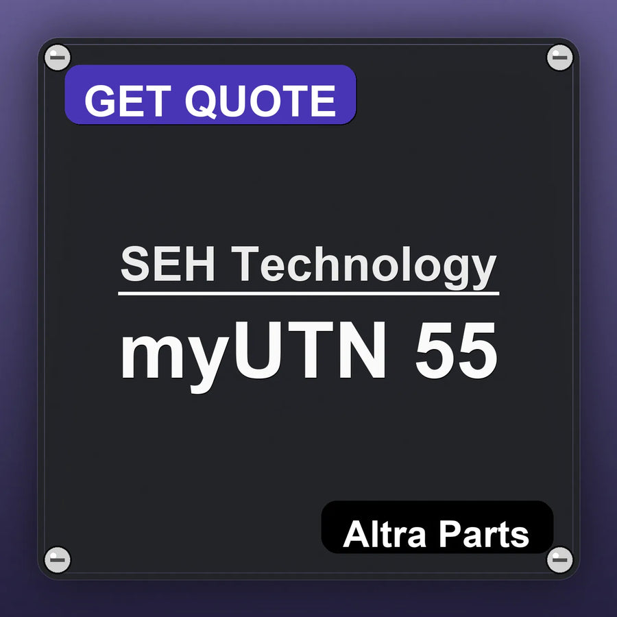 SEH Technology myUTN 55 industrial nameplate style image – Altra Parts. GET QUOTE.
