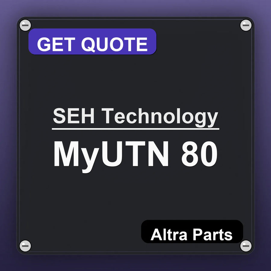 SEH Technology MyUTN 80 industrial nameplate style image – Altra Parts. GET QUOTE.