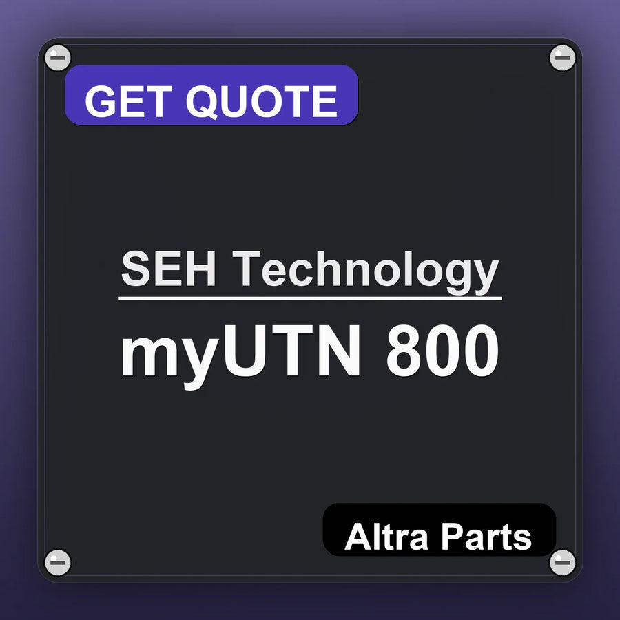 SEH Technology myUTN 800 industrial nameplate style image – Altra Parts. GET QUOTE.