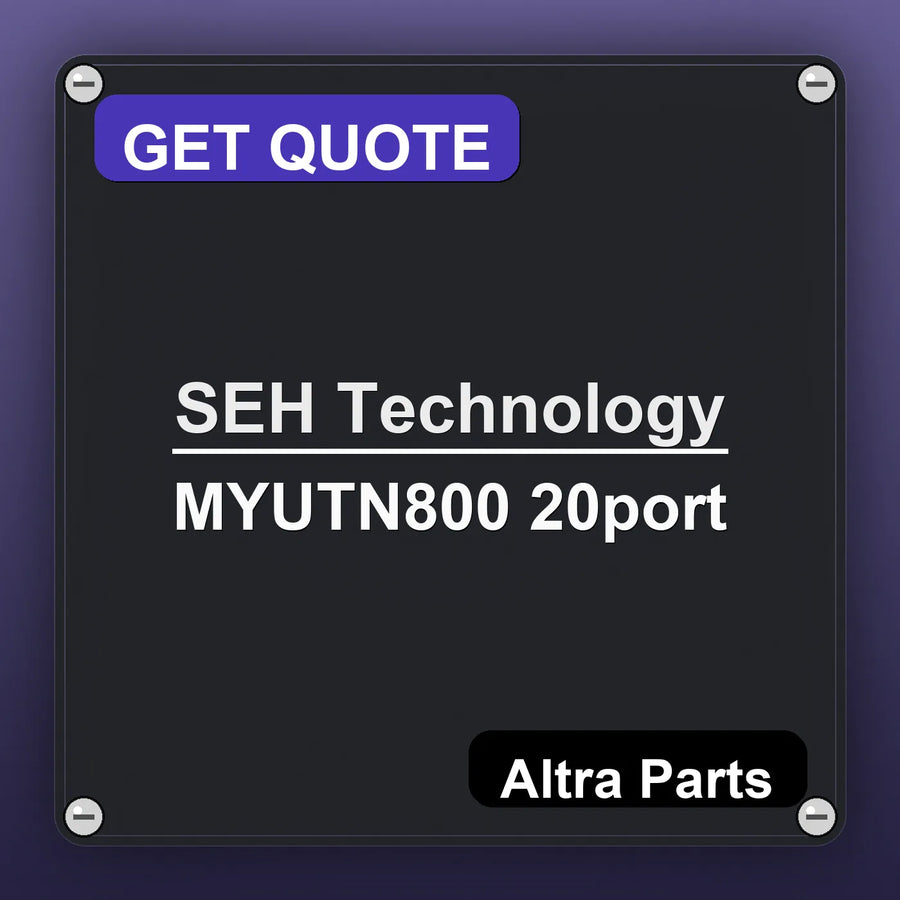 SEH Technology MYUTN800 20port industrial nameplate style image – Altra Parts. GET QUOTE.