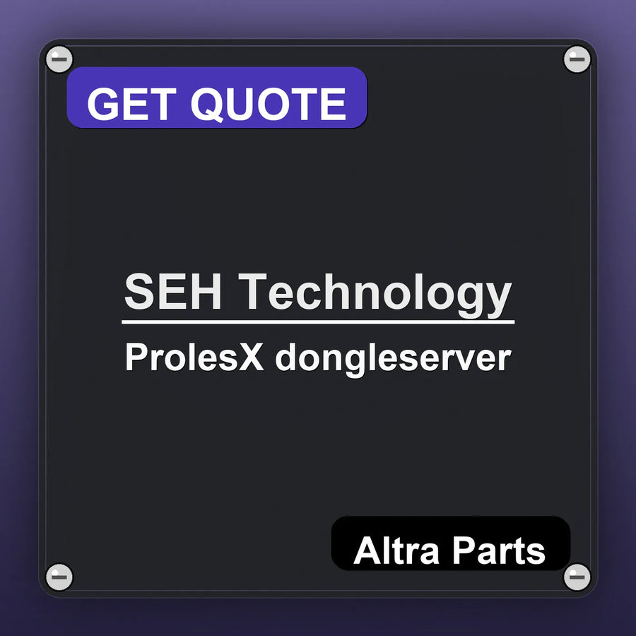 SEH Technology ProlesX dongleserver industrial nameplate style image – Altra Parts. GET QUOTE.