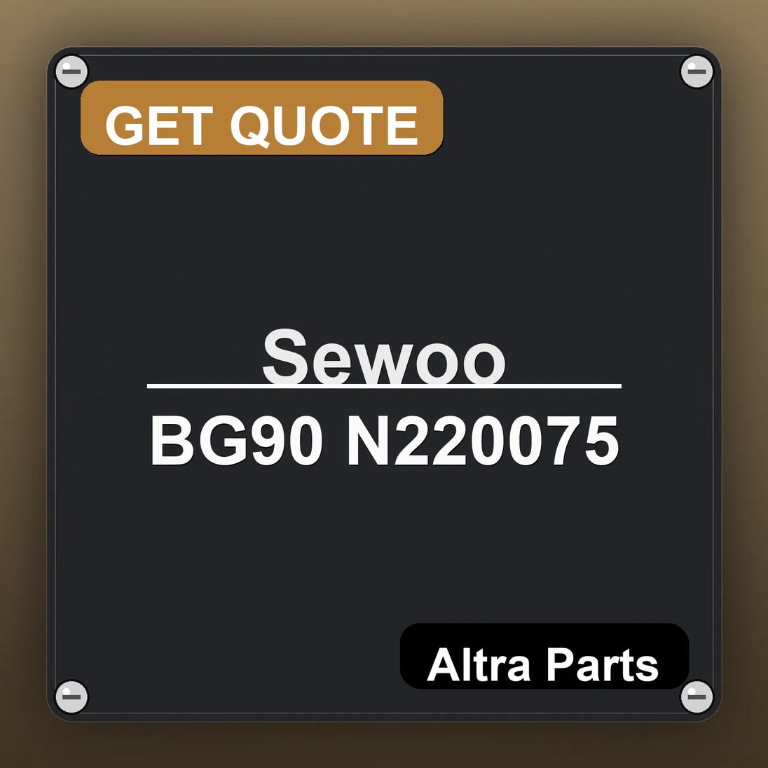 Sewoo BG90 N220075 | Altra Parts