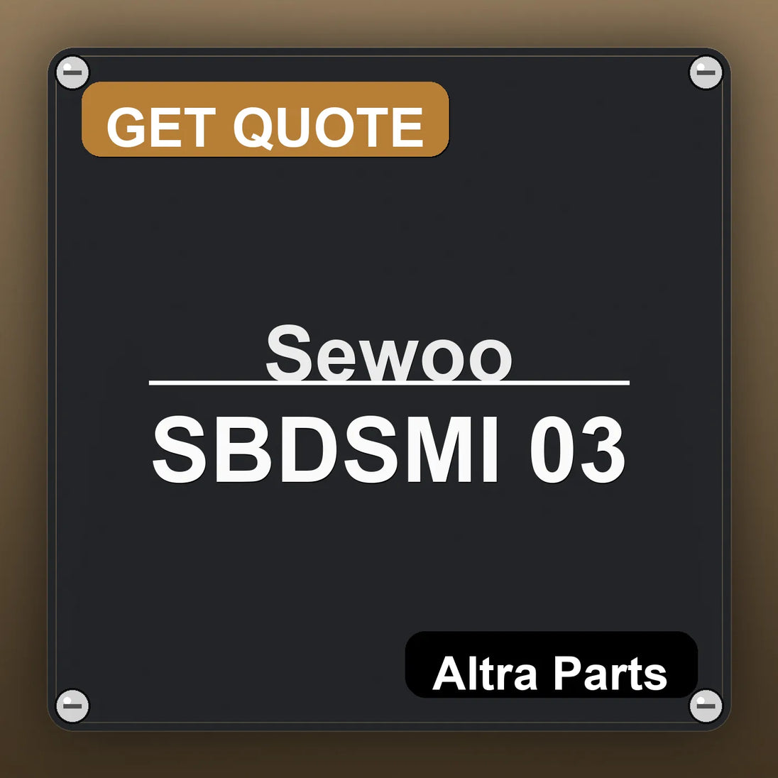 Sewoo SBDSMI 03 | Altra Parts