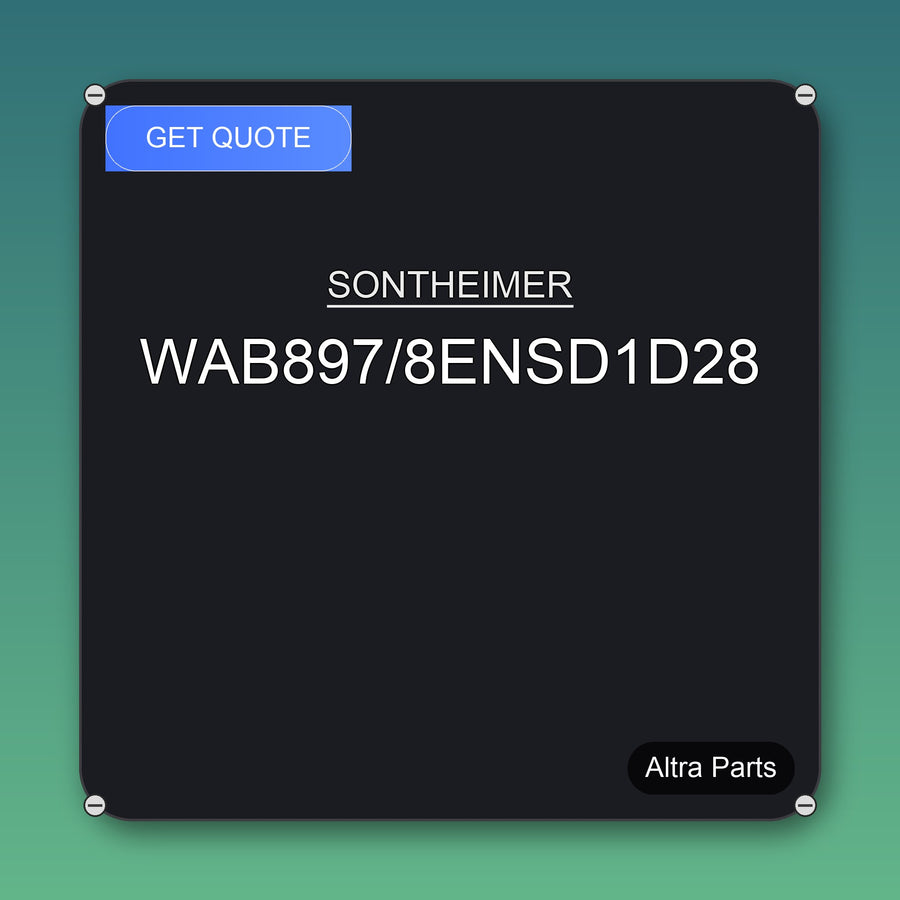 SONTHEIMER WAB897/8ENSD1D28 industrial spare part – fast international delivery & worldwide shipping