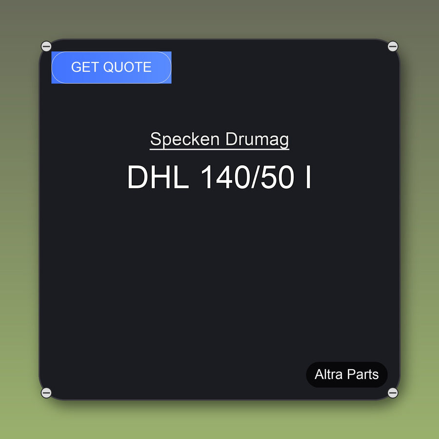 Specken Drumag DHL 140/50 I industrial spare part – fast international delivery & worldwide shipping
