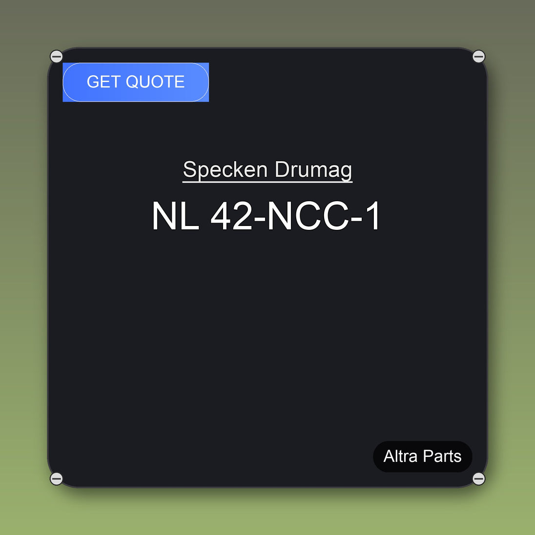 Specken Drumag NL 42-NCC-1 industrial spare part – fast international delivery & worldwide shipping