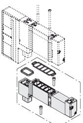 SMC SY30M-50-1A Versorgungs-Abtrennventil