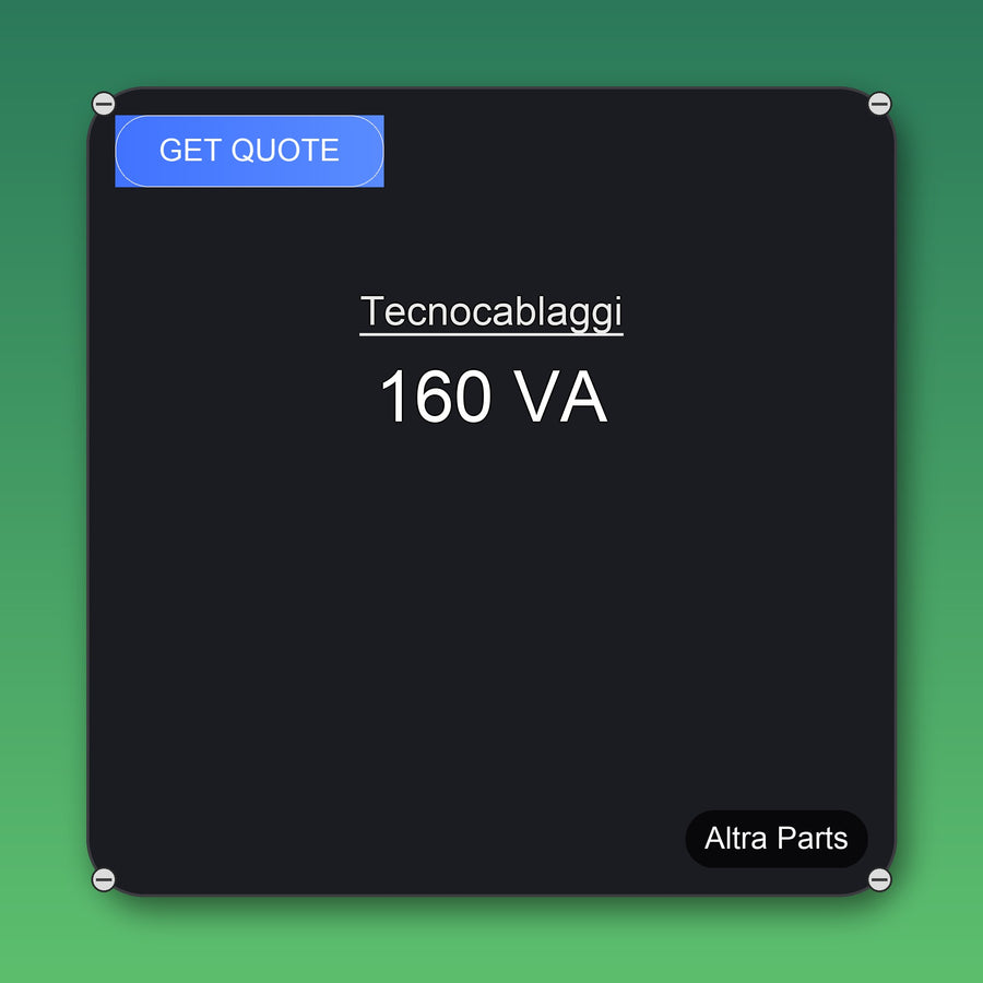 Tecnocablaggi 160 VA industrial spare part – fast international delivery & worldwide shipping