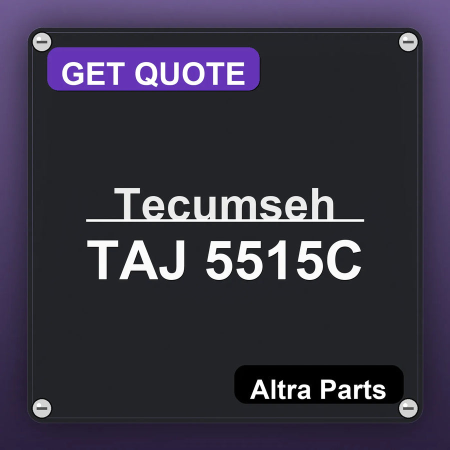 Tecumseh TAJ 5515C industrial nameplate style image – Altra Parts. GET QUOTE.