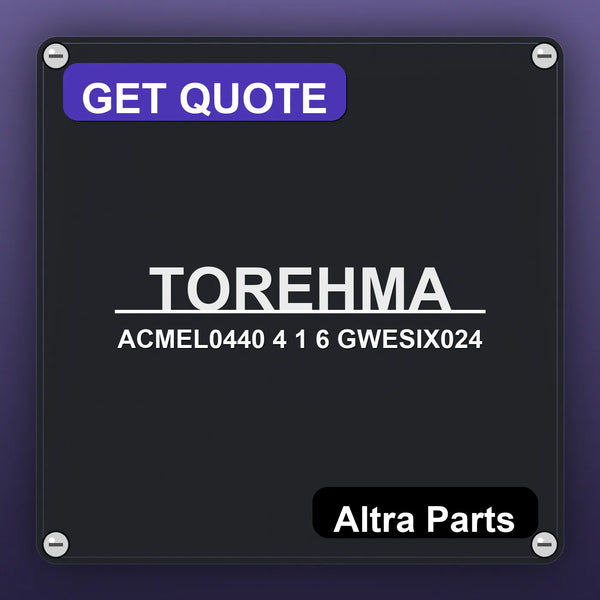 TOREHMA ACMEL0440 4 1 6 GWESIX024 industrial nameplate style image – Altra Parts. GET QUOTE.