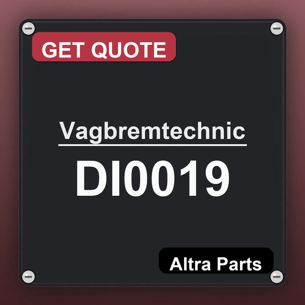 Vagbremtechnic DI0019 industrial nameplate style image – Altra Parts. GET QUOTE.