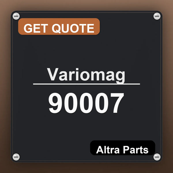 Variomag 90007 industrial nameplate style image – Altra Parts. GET QUOTE.