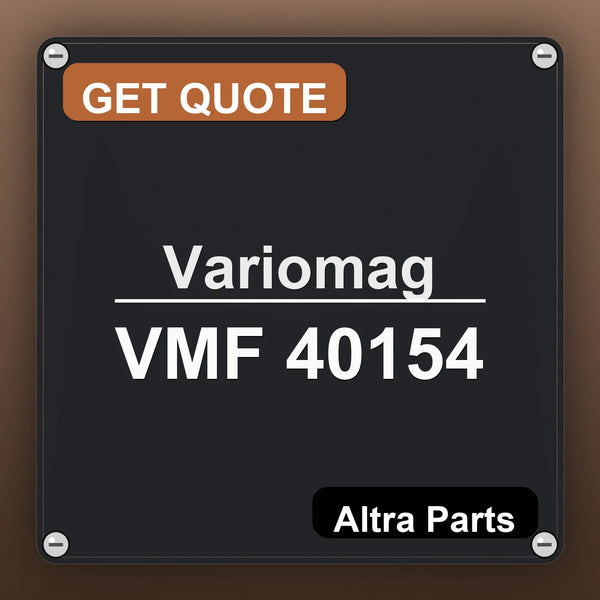 Variomag VMF 40154 industrial nameplate style image – Altra Parts. GET QUOTE.