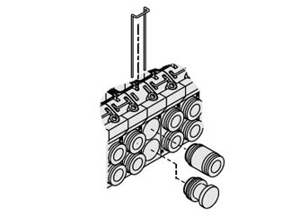 SMC VVQ1000-58A Verschlusszapfen
