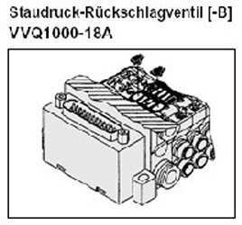 SMC VVQ1000-18A Check valve