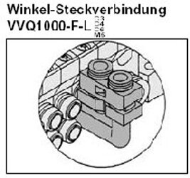 SMC VVQ1000-F-LM5 Elbow push-in fitting