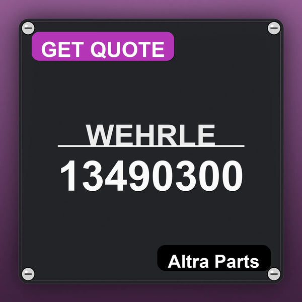 WEHRLE 13490300 | Altra Parts