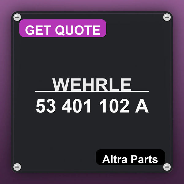 WEHRLE 53 401 102 A | Altra Parts