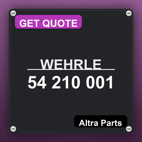 WEHRLE 54 210 001 | Altra Parts