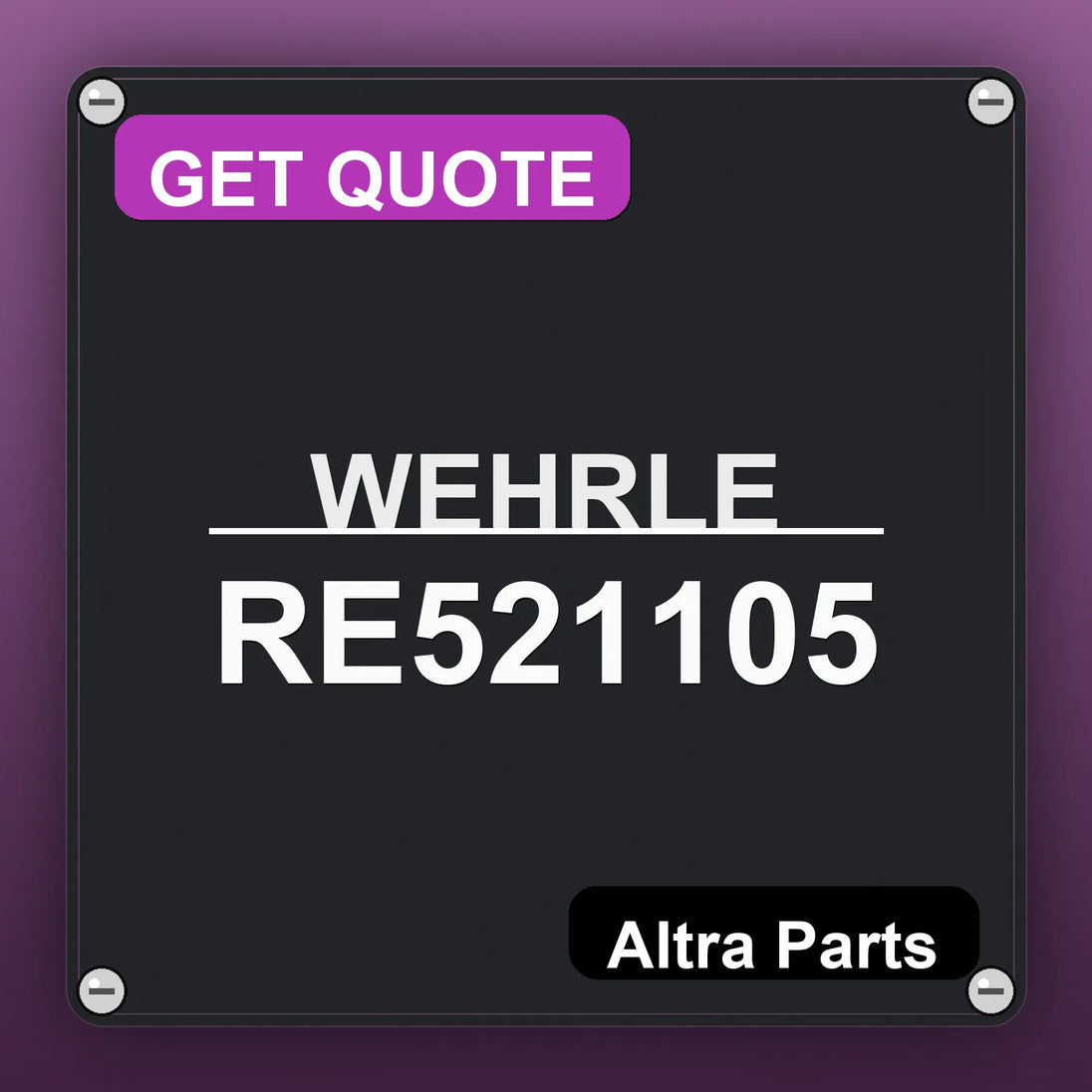 WEHRLE RE521105 | Altra Parts