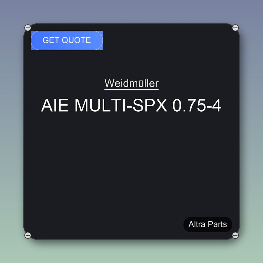 Weidmüller AIE MULTI-SPX 0.75-4 industrial spare part – fast international delivery & worldwide shipping