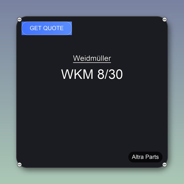 Weidmüller WKM 8/30 industrial spare part – fast international delivery & worldwide shipping